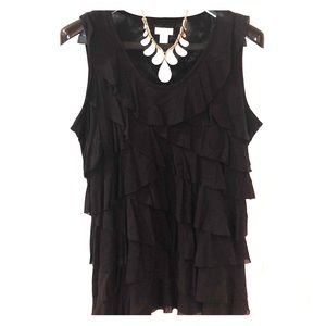 Chico’s Tiered Ruffle Tank Top 3